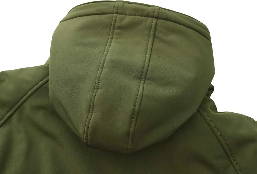 Šilta neperšlampanti Softshell striukė Pesso Otava, chaki