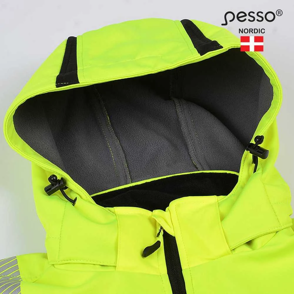 Šilta Softshell striukė Pesso CALGARY Geltonas
