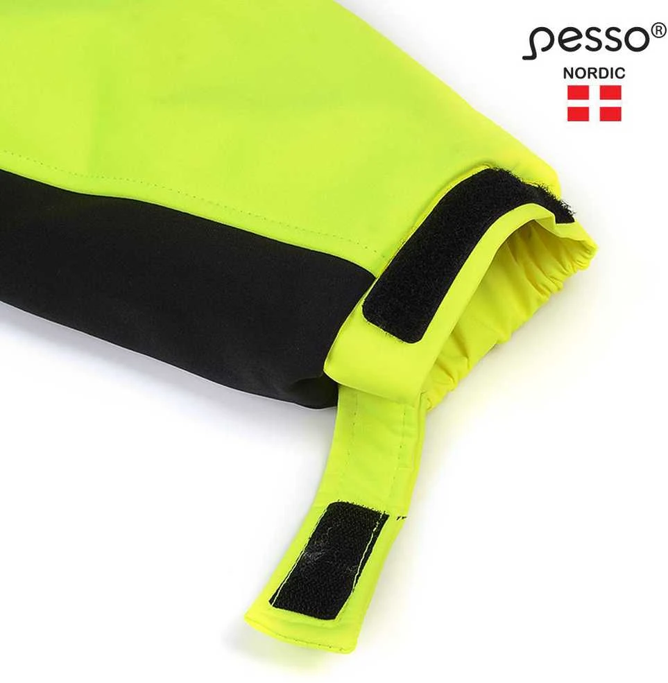 Šilta Softshell striukė Pesso CALGARY Geltonas