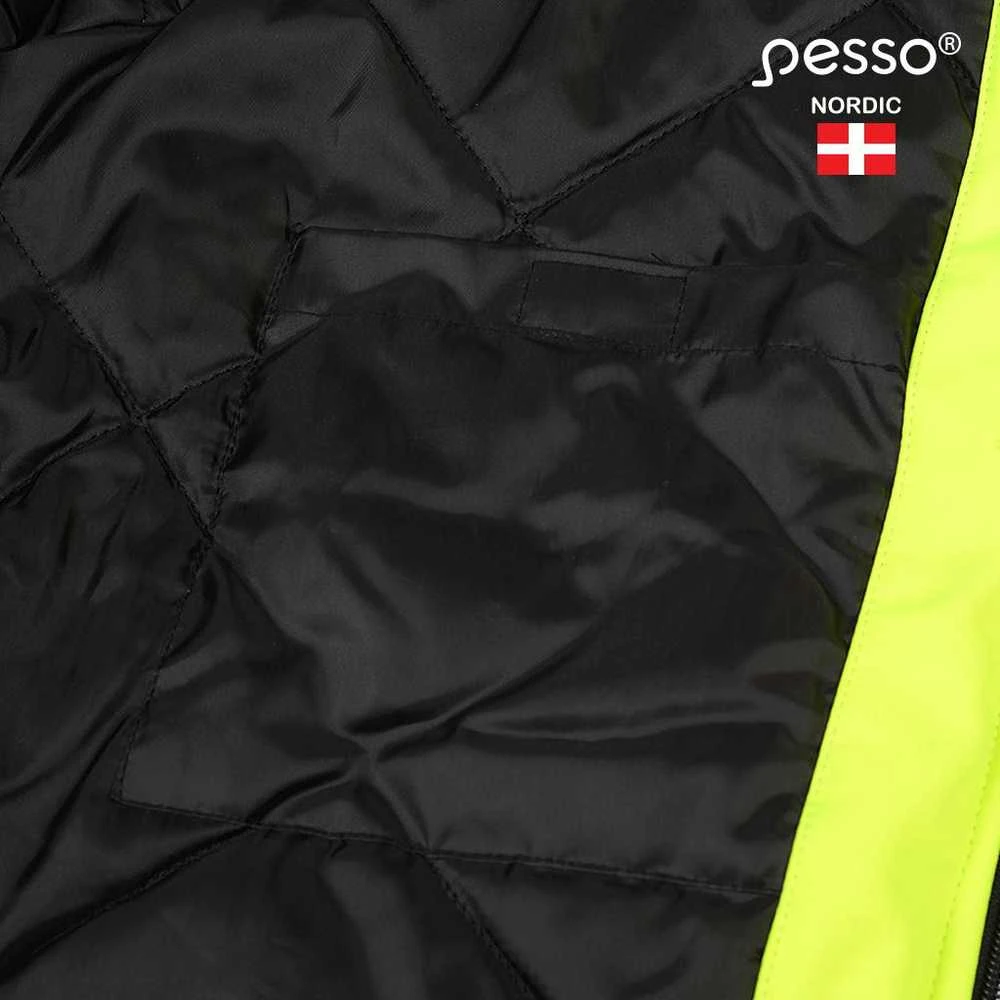 Šilta Softshell striukė Pesso CALGARY Geltonas