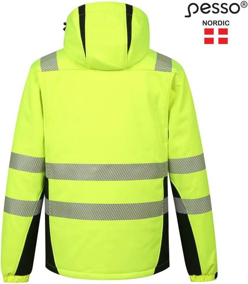 Šilta Softshell striukė Pesso CALGARY Geltonas