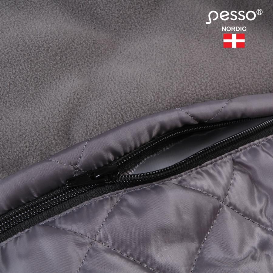 Šilta striukė Pesso HANA (mėlyna su geltona apdaila)