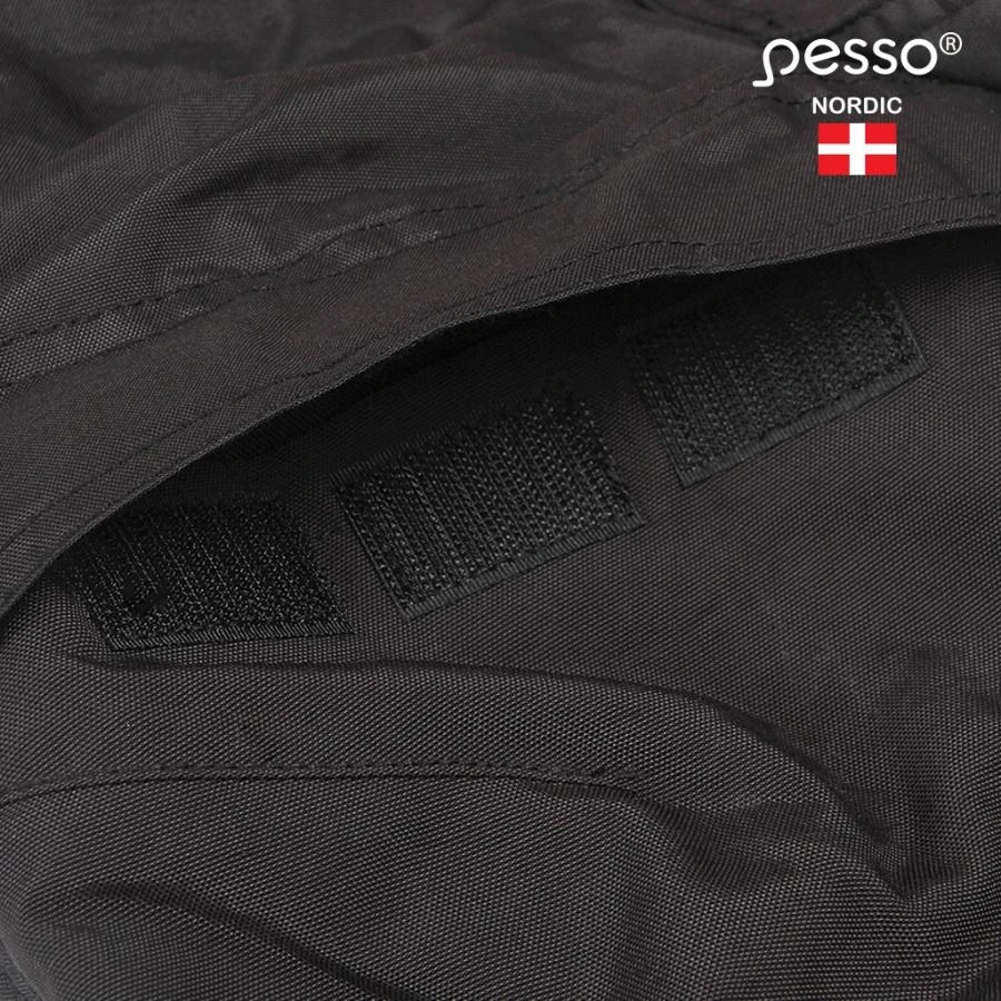 Šiltos kelnės Pesso SKIPPER, juodos