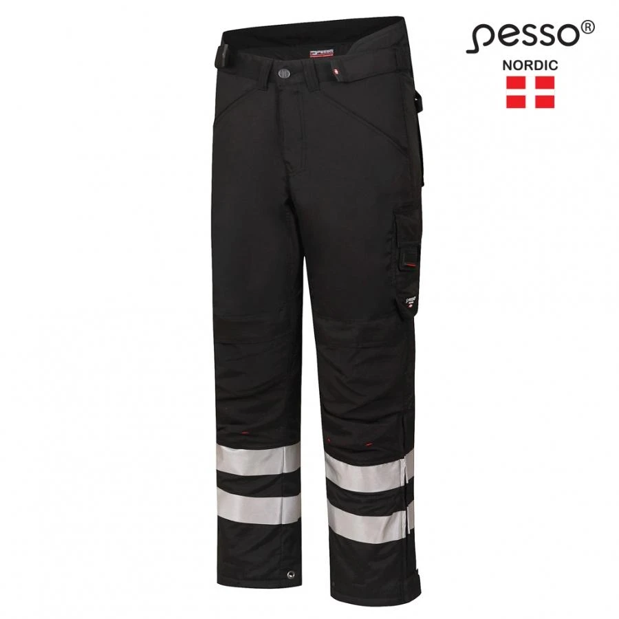 Šiltos kelnės Pesso SKIPPER, juodos