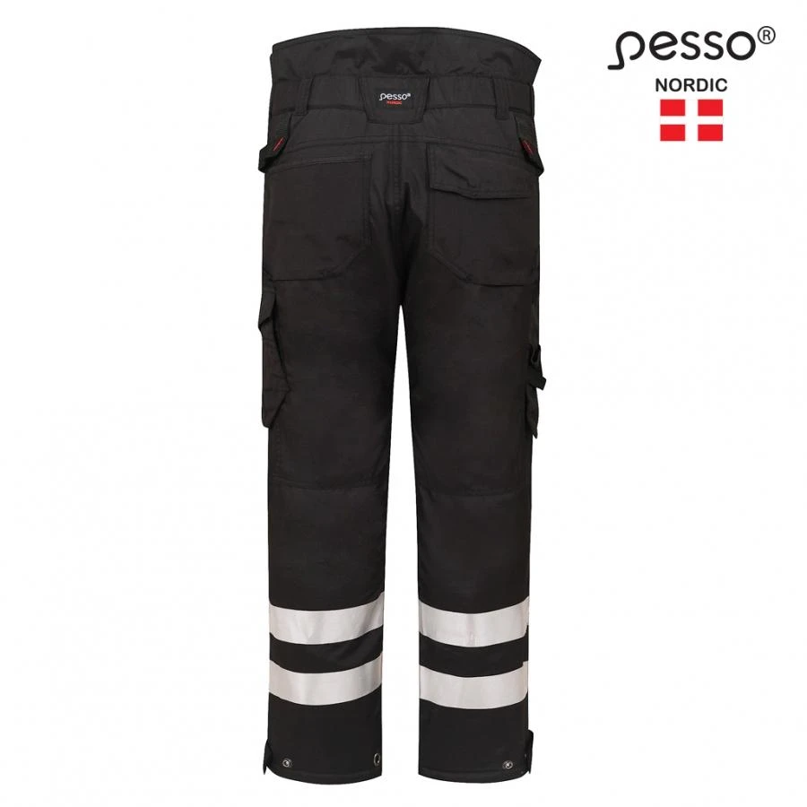 Šiltos kelnės Pesso SKIPPER, juodos