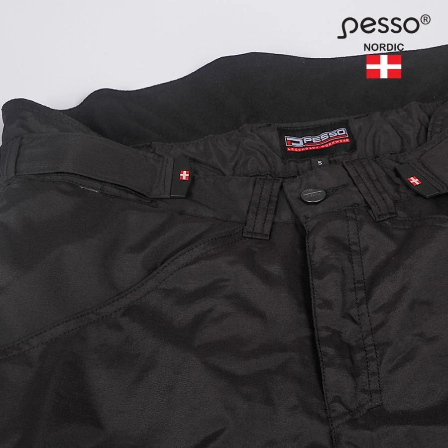 Šiltos kelnės Pesso SKIPPER, juodos