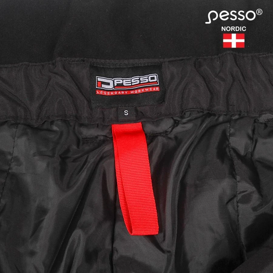 Šiltos kelnės Pesso SKIPPER, juodos