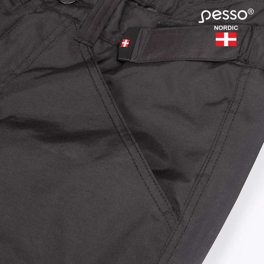 Šiltos kelnės Pesso SKIPPER, juodos