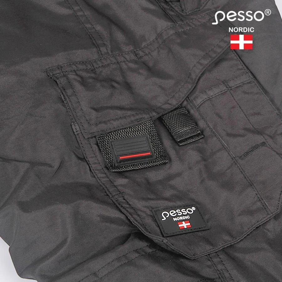 Šiltos kelnės Pesso SKIPPER, juodos