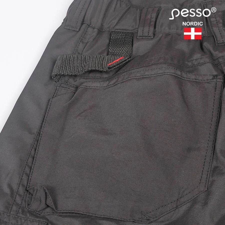 Šiltos kelnės Pesso SKIPPER, juodos