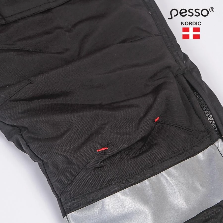 Šiltos kelnės Pesso SKIPPER, juodos