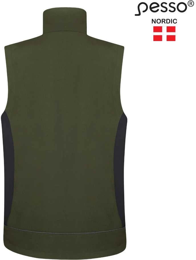 Softshell Pesso liemenė SOFT (olive žalias)