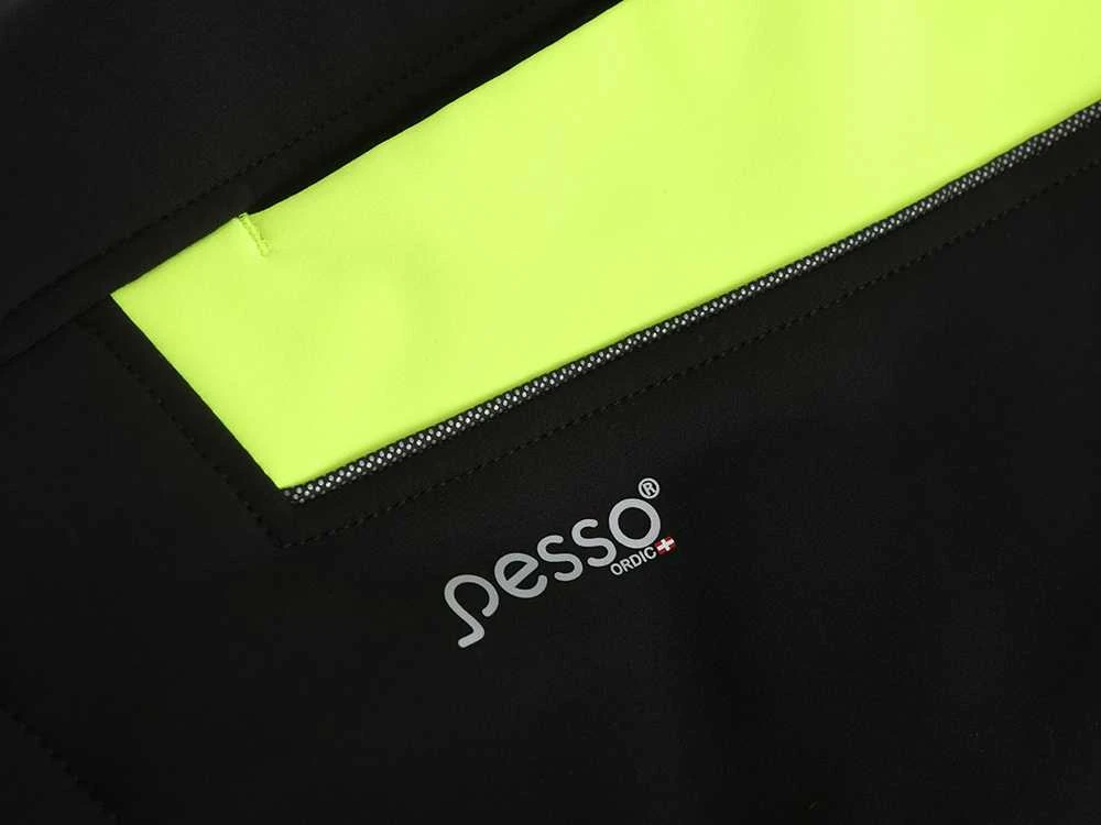 Softshell Pesso liemenė VESTA (juoda/geltona)