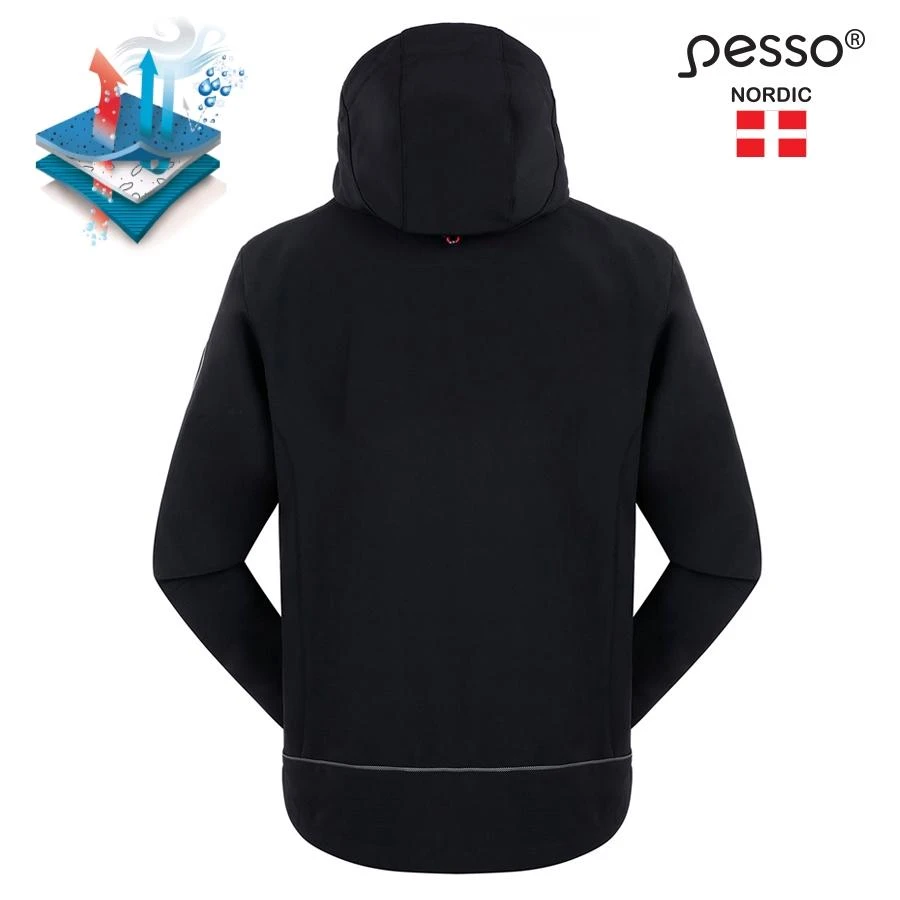 Softshell striukė Pesso Acropolis, juoda
