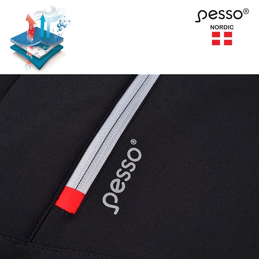Softshell striukė Pesso Acropolis, juoda