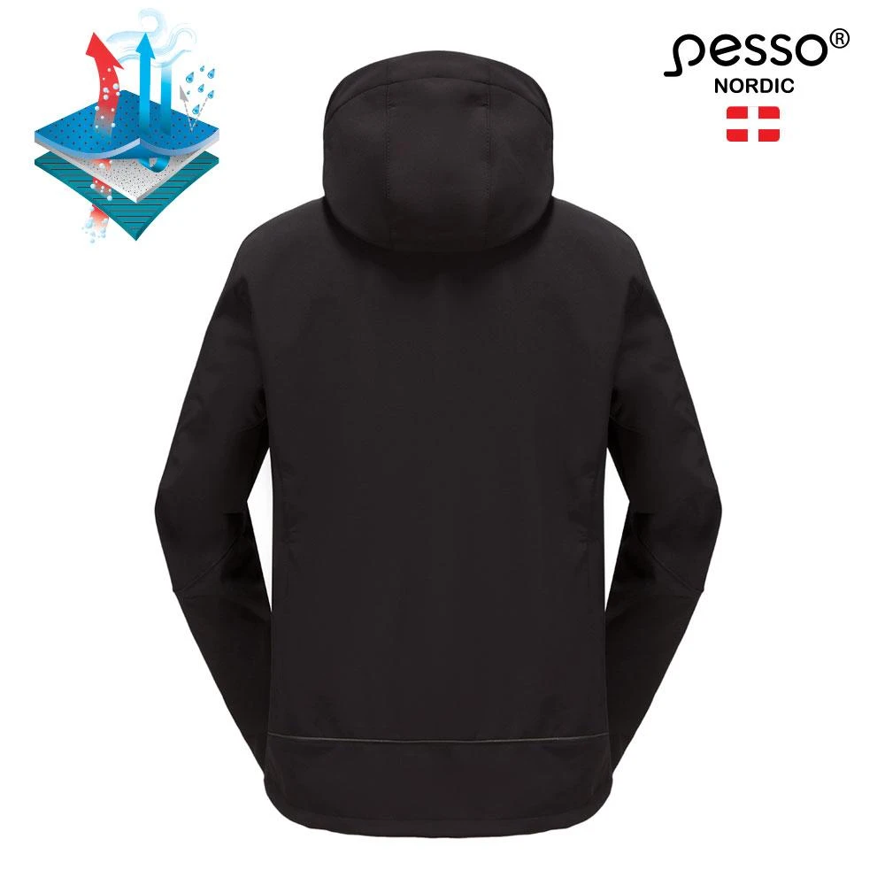 Softshell striukė Pesso Acropolis, juoda