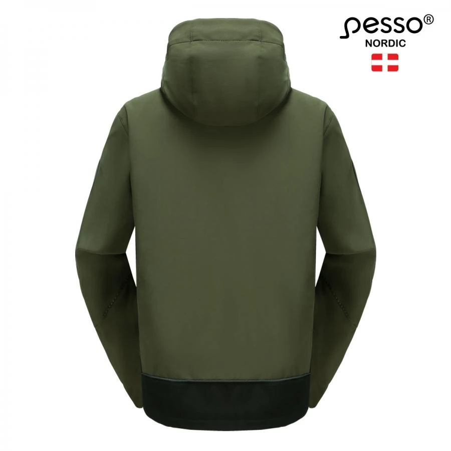 Softshell striukė Pesso Acropolis, Olive Žalias