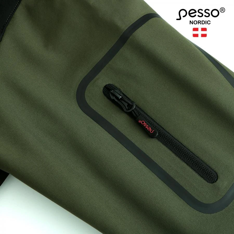 Softshell striukė Pesso Acropolis, Olive Žalias