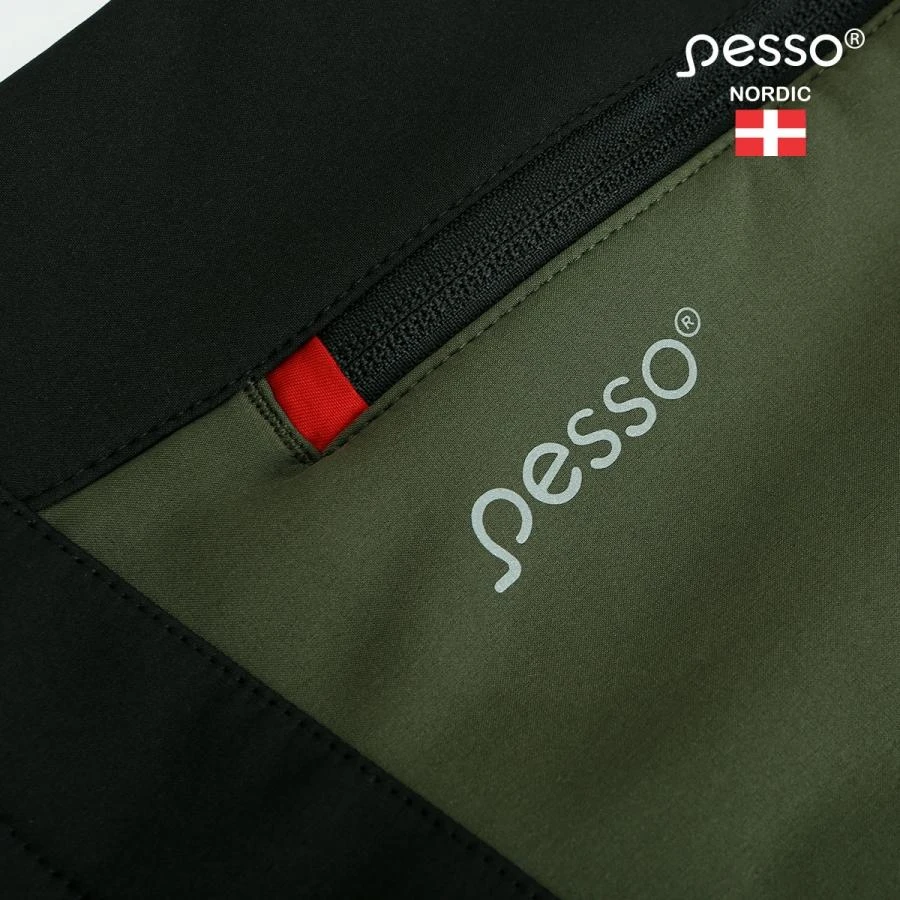 Softshell striukė Pesso Acropolis, Olive Žalias
