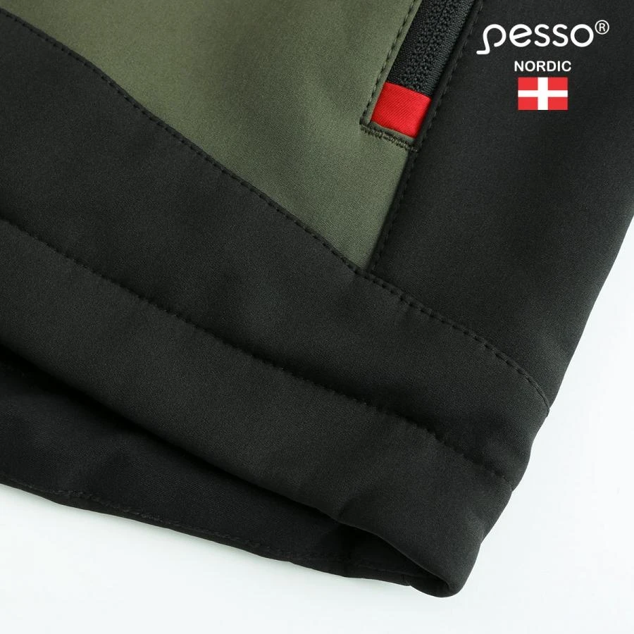 Softshell striukė Pesso Acropolis, Olive Žalias
