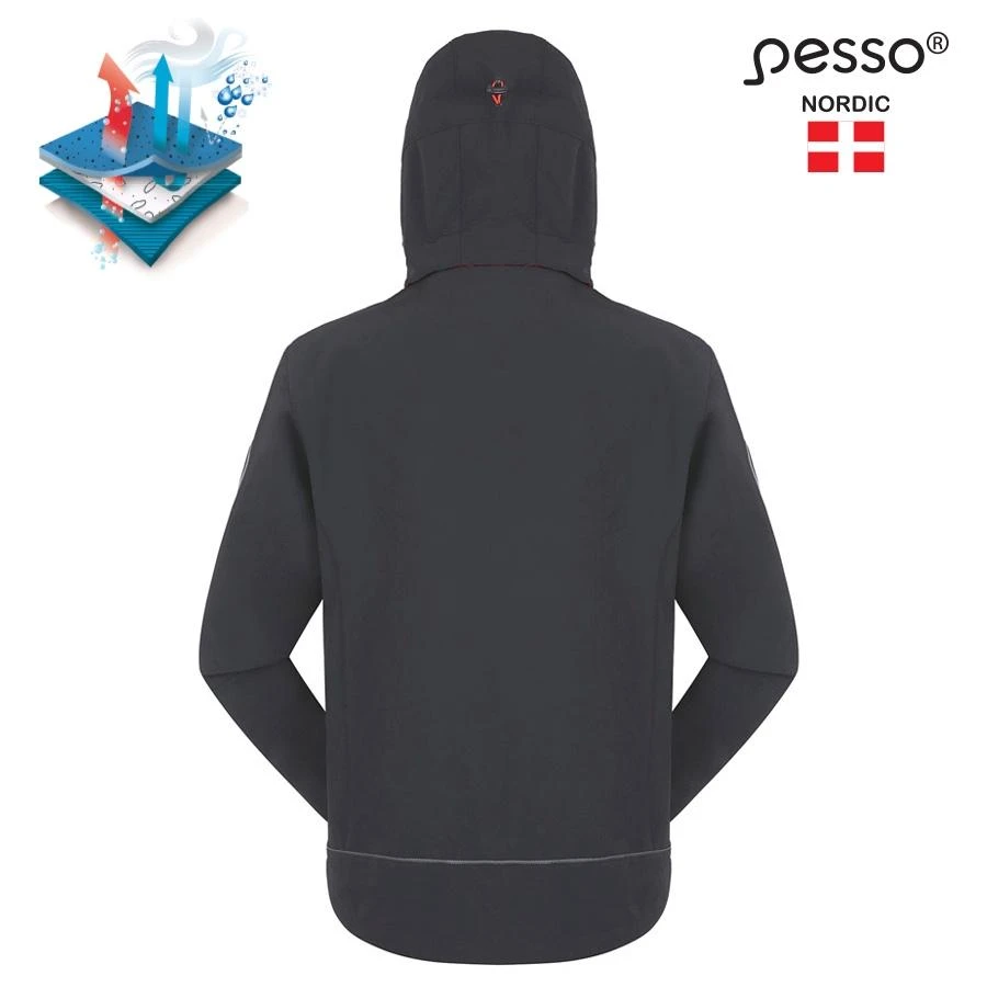 Softshell striukė Pesso Acropolis, pilka