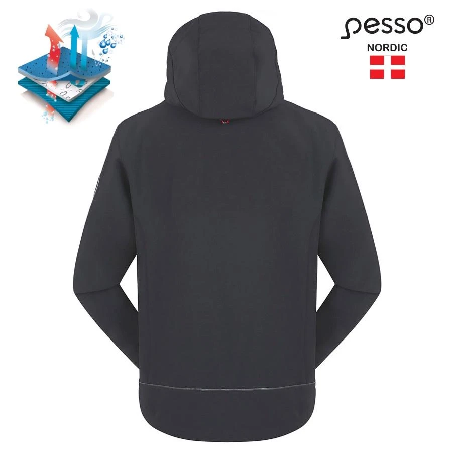Softshell striukė Pesso Acropolis, pilka