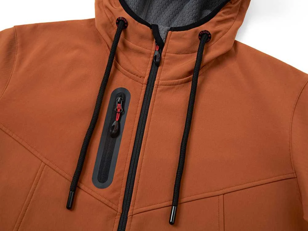 Softshell striukė Pesso LEO (ruda)