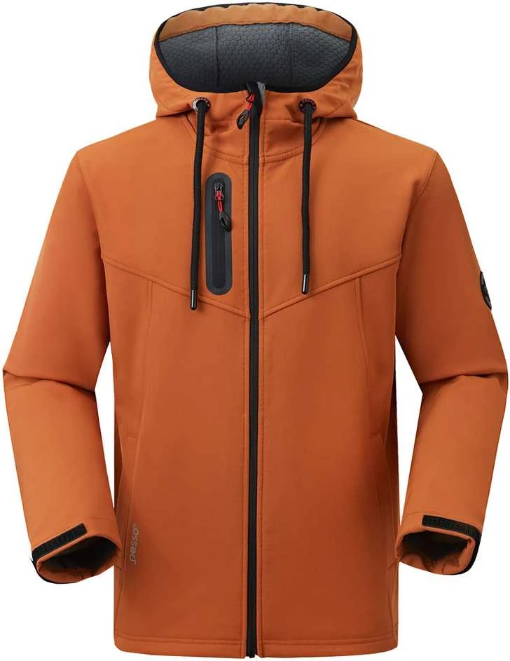 Softshell striukė Pesso LEO (ruda)