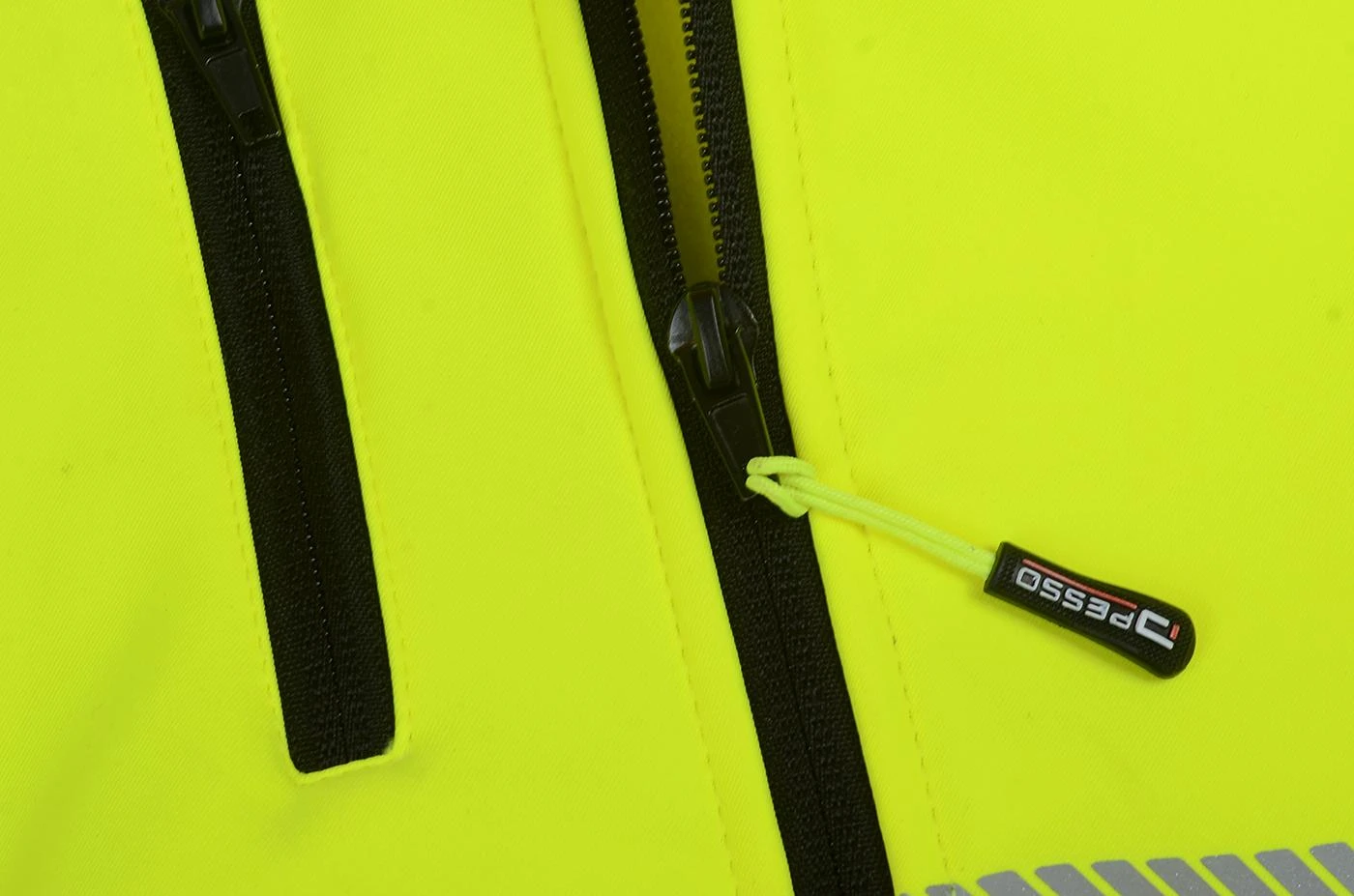 Softshell striukė Pesso PALERMO HI-VIS, ryškaus matomumo geltona