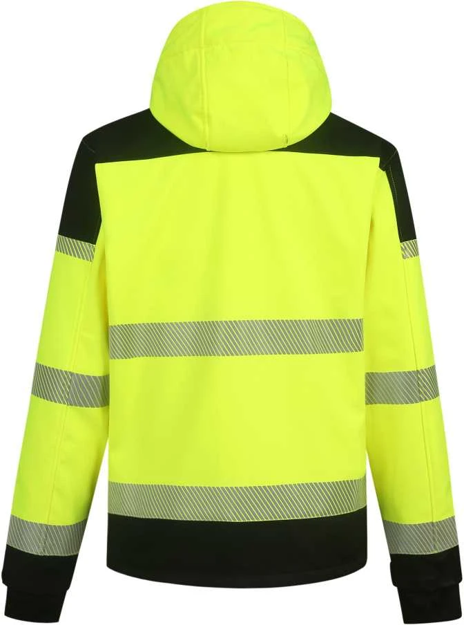 Softshell striukė Pesso PALERMO HI-VIS, ryškaus matomumo geltona