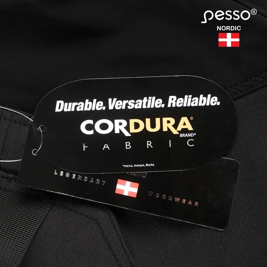 Šortai Pesso Titan 125 ( Spandex/Cordura),pilki