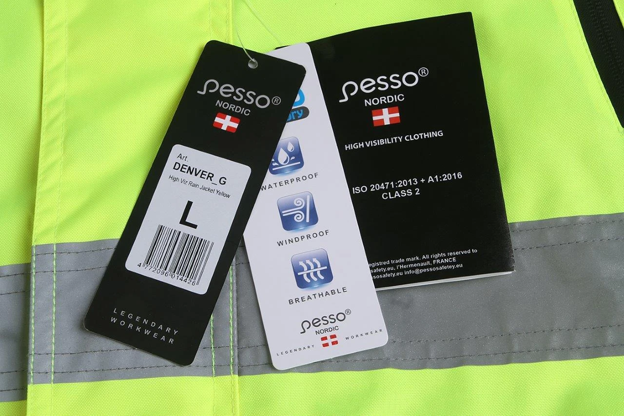 Striukė PESSO DENVER , ryškaus matomumo (geltona)