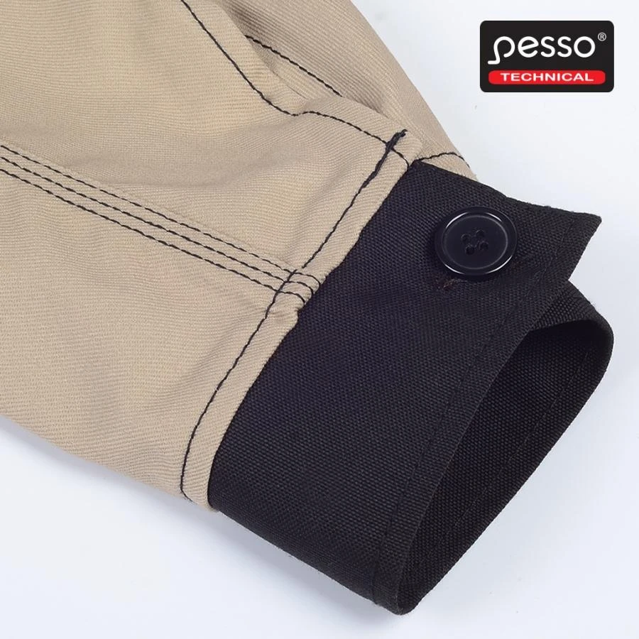 Švarkas Pesso iš CVC 320 audinio (smėlio sp.)