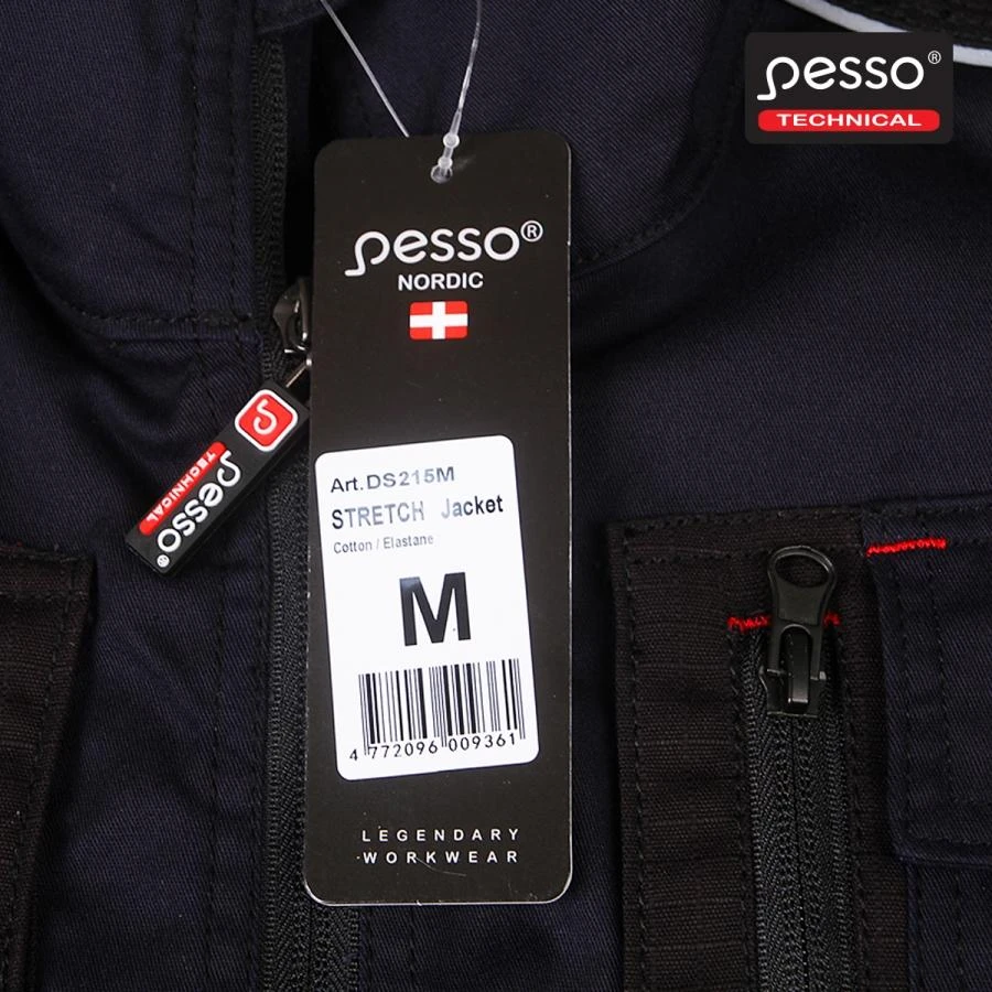 Švarkas PESSO stretch (mėlynas)