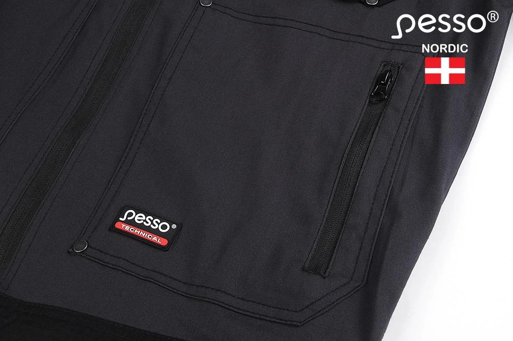 Švarkas PESSO stretch (pilkas)
