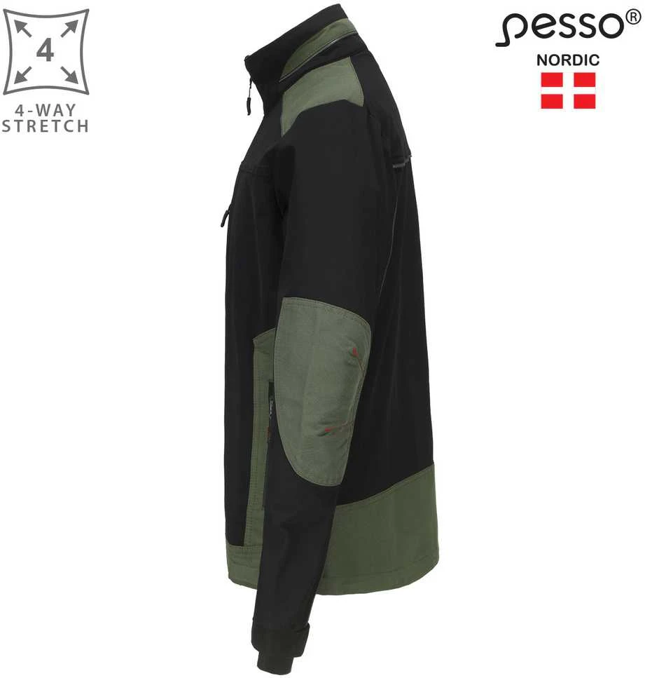 Švarkas Pesso Titan 125 (Spandex/Cordura)žalias