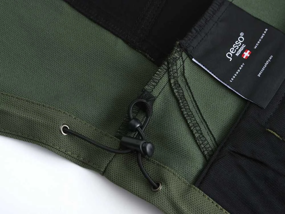 Švarkas Pesso Titan 125 (Spandex/Cordura)žalias