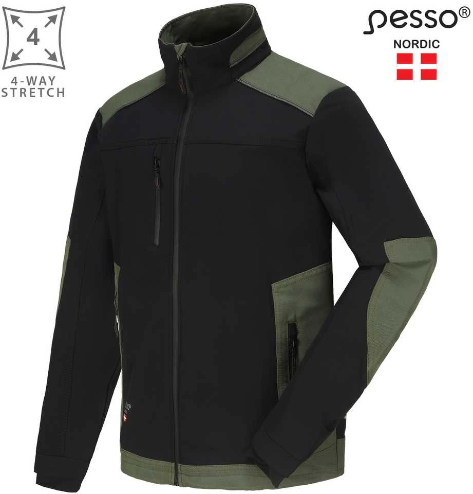 Švarkas Pesso Titan 125 (Spandex/Cordura)žalias