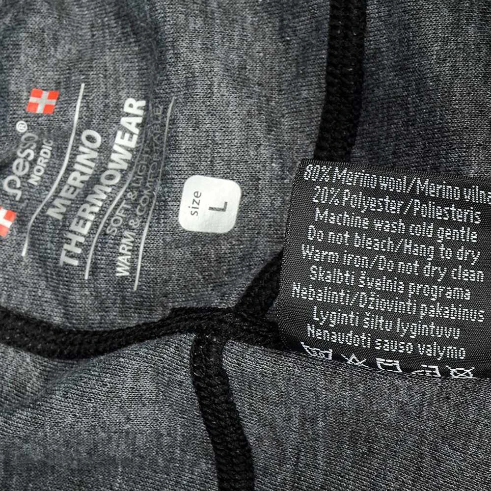 Termo apatinių rūbų komplektas PESSO MERINO 80