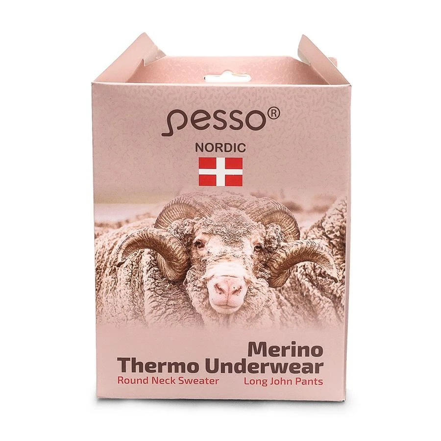 Termo apatinių rūbų komplektas PESSO MERINO