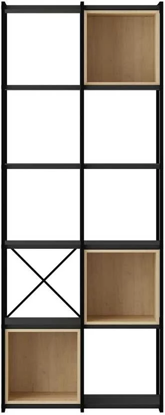 Lentyna pastatoma MKT681 ąžuolas/juoda (Nemokamas pristatymas)