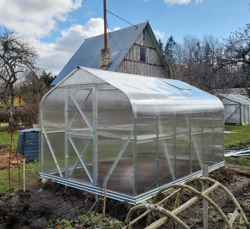 Šiltnamis KLĖTIS 2,64x8m su 4mm danga
