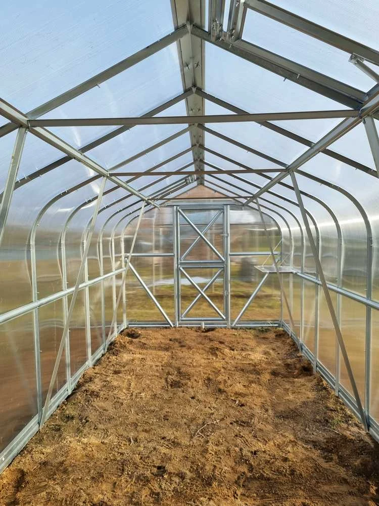 Šiltnamis KLĖTIS 2,64x4m su 6mm danga