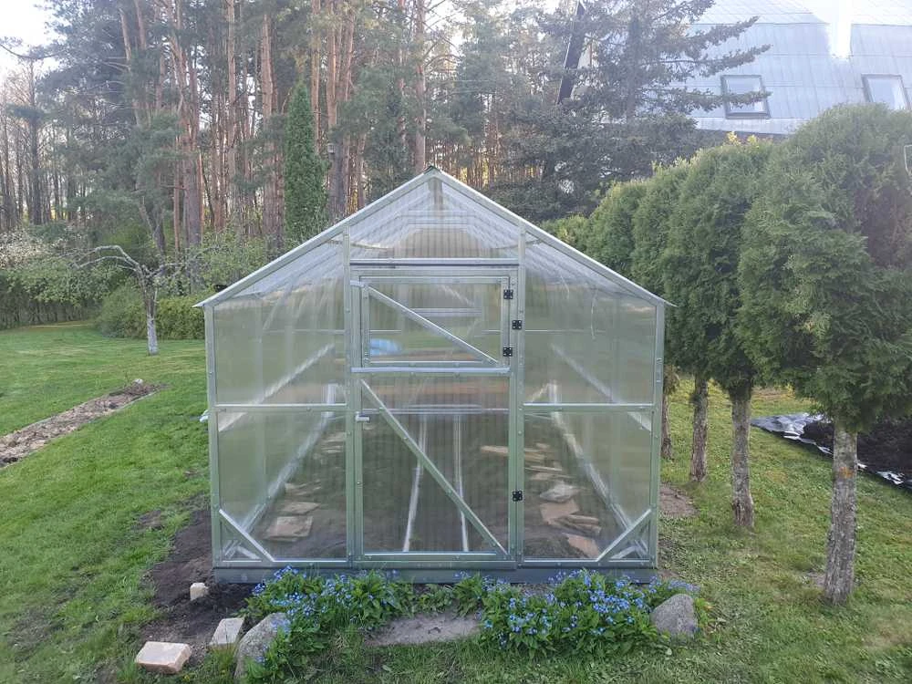 Šlaitinis šiltnamis CLASIC 2,5x6 su 6mm danga
