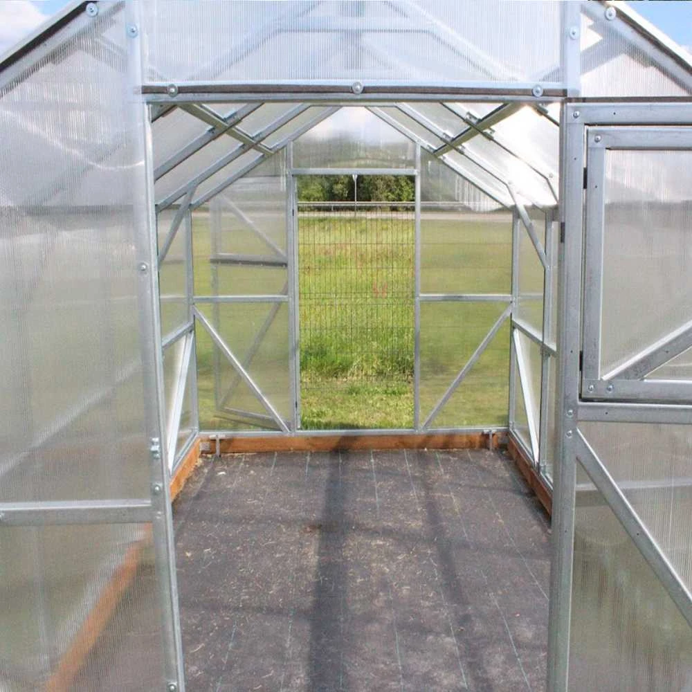 Šlaitinis šiltnamis CLASIC 2,5x8 su 6mm danga