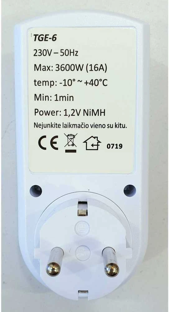 Savaitinis laikmatis TGE-6