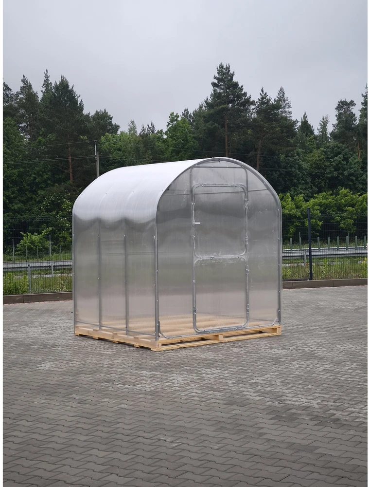 Šiltnamis CUCUMBER (plotis 2,1 m), Šiltnamio ilgis: Šiltnamio ilgis 8m