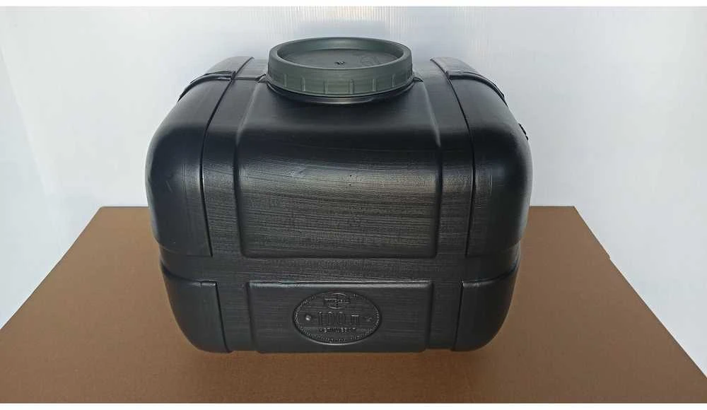 Techninė talpa horizontali, stačiakampio formos, Talpa vandeniui, kurui, chemijai: 200L