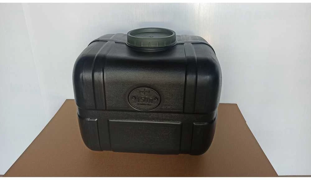 Techninė talpa horizontali, stačiakampio formos, Talpa vandeniui, kurui, chemijai: 200L