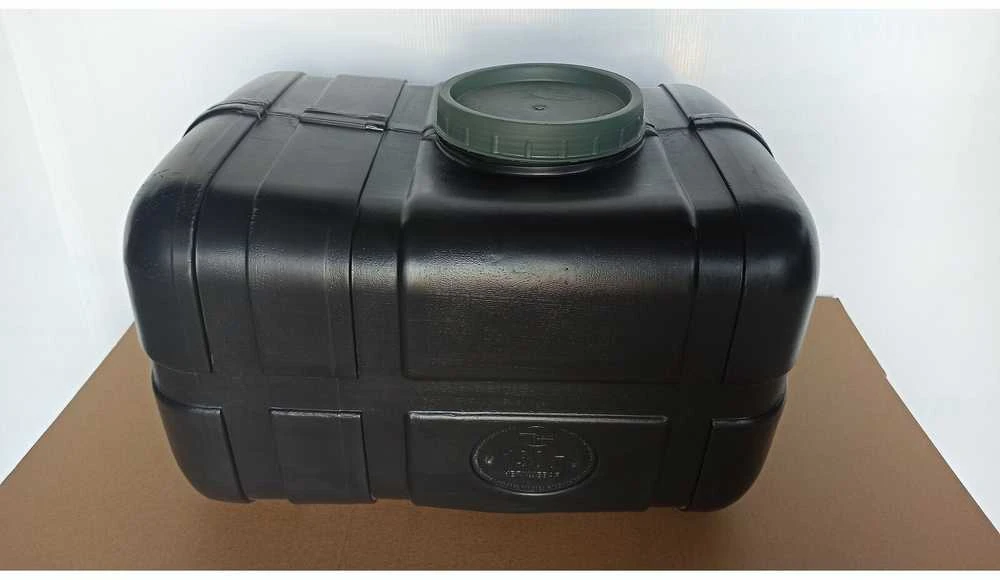 Techninė talpa horizontali, stačiakampio formos, Talpa vandeniui, kurui, chemijai: 200L